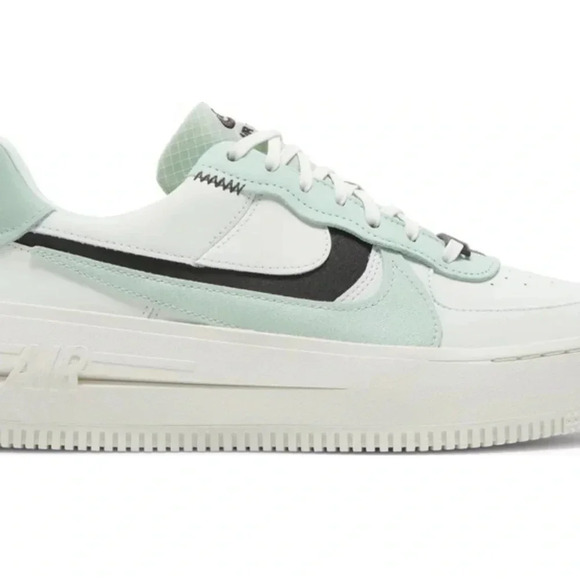 Nike Air Force 1 Low PLT.AF.ORM Barely Green Brown Mint Y2K Vintage Size 8 - Picture 3 of 13